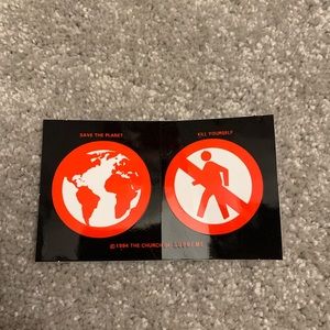 Supreme save the planet sticker FW19